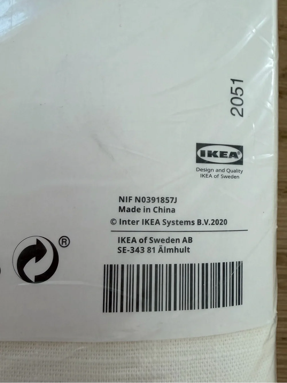 IKEA RITVA Curtains – White
